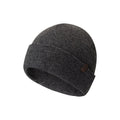Black - Side - Mountain Warehouse Mens Compass Beanie