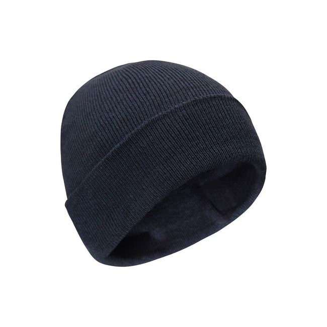 Navy - Back - Mountain Warehouse Mens Compass Beanie
