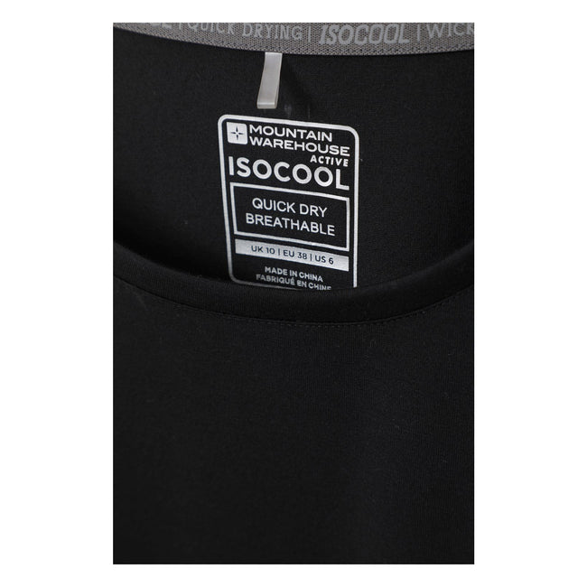 Black - Lifestyle - Mountain Warehouse Womens-Ladies Quick Dry Long-Sleeved Top