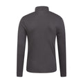 Gray - Back - Mountain Warehouse Mens Meribel Turtle Neck Base Layer Top