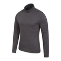 Gray - Lifestyle - Mountain Warehouse Mens Meribel Turtle Neck Base Layer Top
