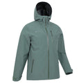 Green - Side - Mountain Warehouse Mens Bachill Three Layer Waterproof Jacket