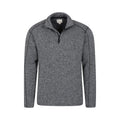 Gray - Lifestyle - Mountain Warehouse Mens Idris Half Zip Fleece