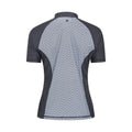 Black - Back - Mountain Warehouse Womens-Ladies Patterned Rash Guard