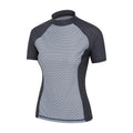 Black - Lifestyle - Mountain Warehouse Womens-Ladies Patterned Rash Guard
