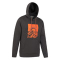 Charcoal - Side - Mountain Warehouse Mens Sunset Hoodie