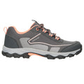 Gray - Back - Mountain Warehouse Childrens-Kids Softshell Walking Shoes