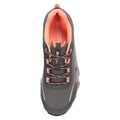 Gray - Pack Shot - Mountain Warehouse Childrens-Kids Softshell Walking Shoes