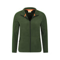 Green - Pack Shot - Mountain Warehouse Mens Relic Recycled Fleece Jacket