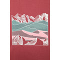 Burgundy - Lifestyle - Mountain Warehouse Mens Linear Natural T-Shirt