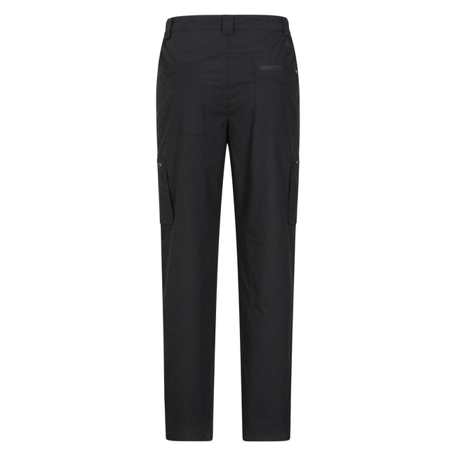 Black - Back - Mountain Warehouse Mens Trek II Pants