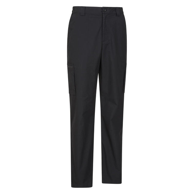Black - Side - Mountain Warehouse Mens Trek II Pants