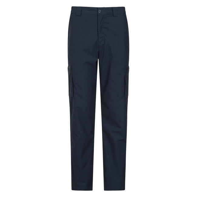 Dark Blue - Front - Mountain Warehouse Mens Trek II Pants