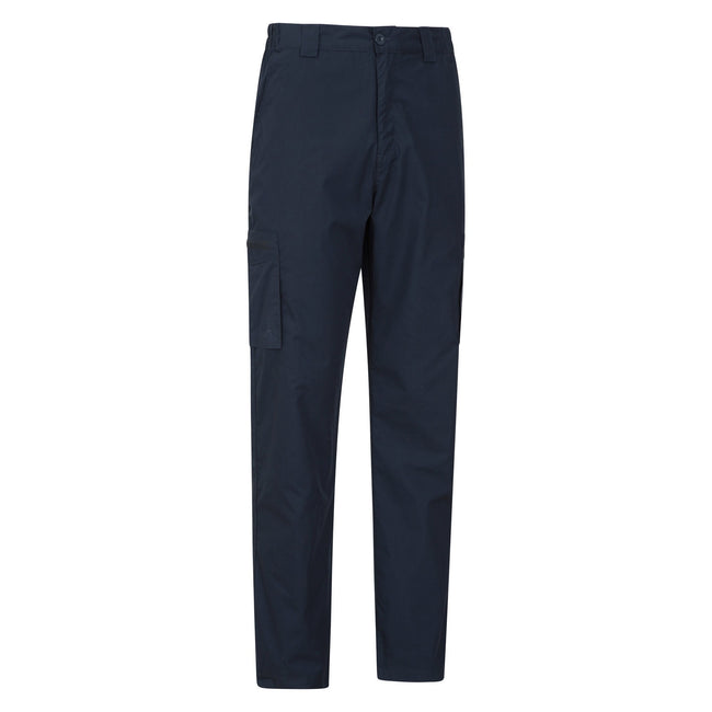 Dark Blue - Side - Mountain Warehouse Mens Trek II Pants