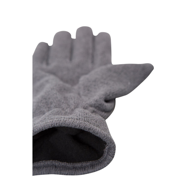 Gray - Lifestyle - Mountain Warehouse Mens Nevis Fleece Gloves