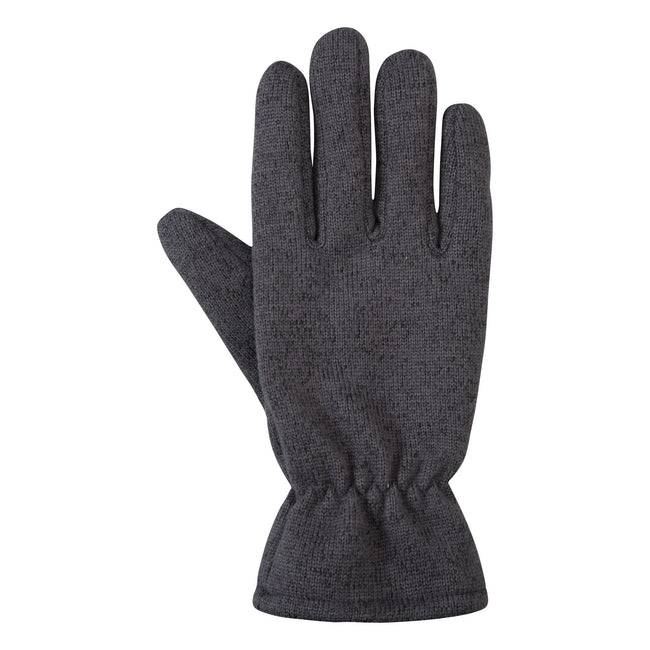 Gray - Front - Mountain Warehouse Mens Nevis Fleece Gloves