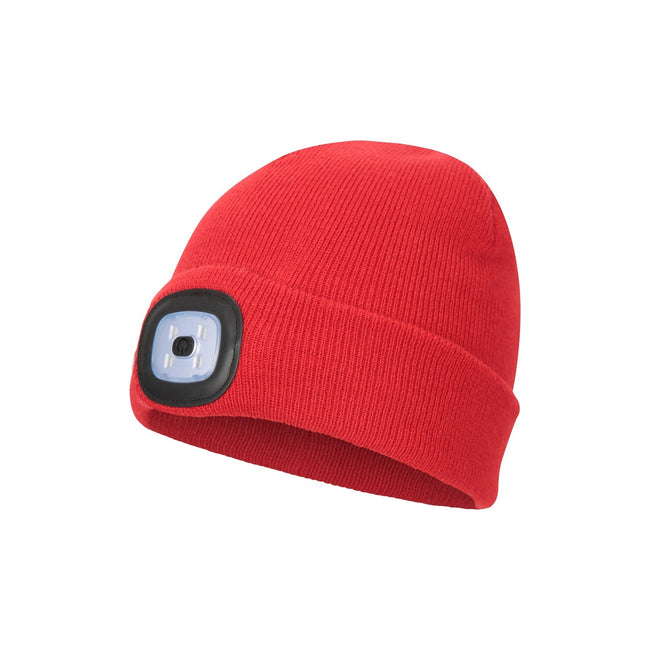 Red - Side - Mountain Warehouse Childrens-Kids Highlands Torch Beanie