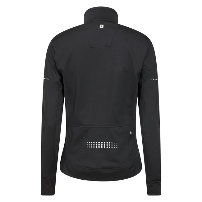 Black - Back - Mountain Warehouse Womens-Ladies Shift Windproof Cycling Jacket