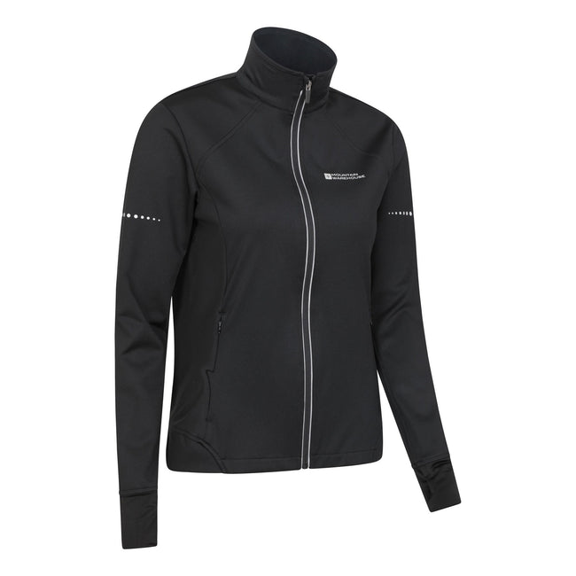 Black - Lifestyle - Mountain Warehouse Womens-Ladies Shift Windproof Cycling Jacket