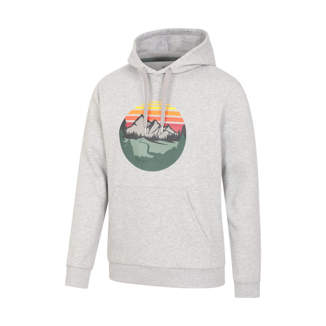Gray - Side - Mountain Warehouse Mens Sunset Hoodie
