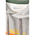 Gray - Close up - Mountain Warehouse Mens Sunset Hoodie