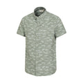Green - Back - Mountain Warehouse Mens Fish Easy-Care Shirt
