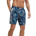 Navy - Front - Animal Mens Deep Dive Printed Boardshorts