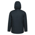 Navy - Back - Mountain Warehouse Mens Apex Padded Parka