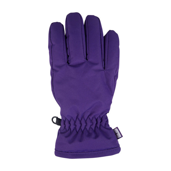 Purple - Front - Mountain Warehouse Childrens-Kids Ski Gloves