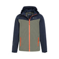 Navy - Pack Shot - Mountain Warehouse Childrens-Kids Trail Extreme 2.5 Layer Waterproof Jacket