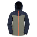 Navy - Front - Mountain Warehouse Childrens-Kids Trail Extreme 2.5 Layer Waterproof Jacket