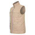 Beige - Side - Mountain Warehouse Mens Trek II Vest
