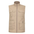 Beige - Front - Mountain Warehouse Mens Trek II Vest