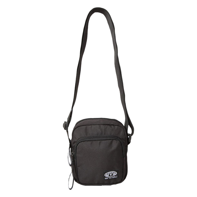 Black - Front - Animal Logo Shoulder Bag