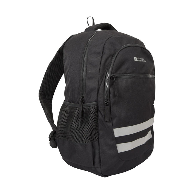 Black - Lifestyle - Mountain Warehouse Childrens-Kids Logo 5.2gal Knapsack