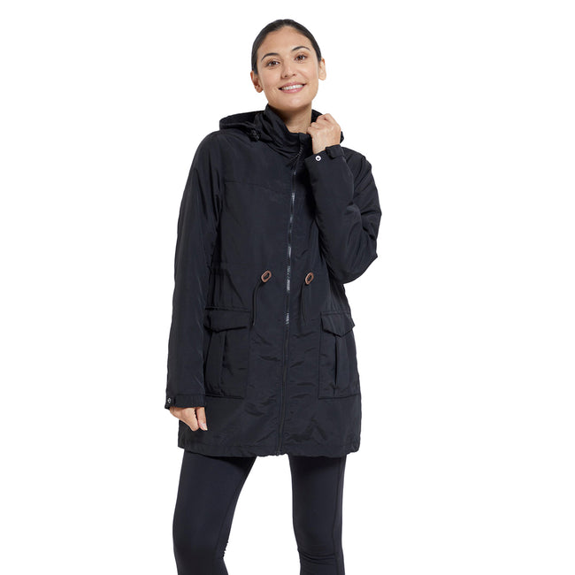 Black - Front - Mountain Warehouse Womens-Ladies Skye Short Maternity Jacket