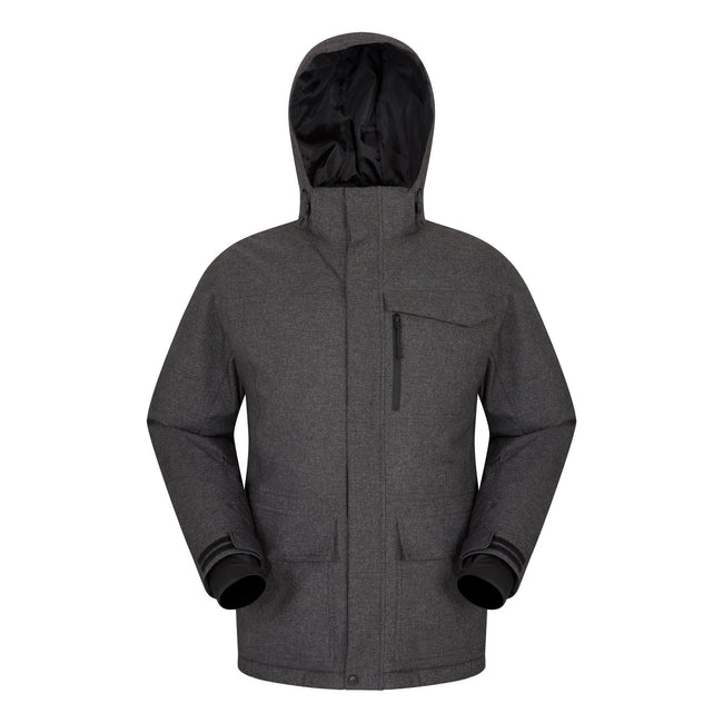Gray - Front - Mountain Warehouse Mens Comet Ski Jacket