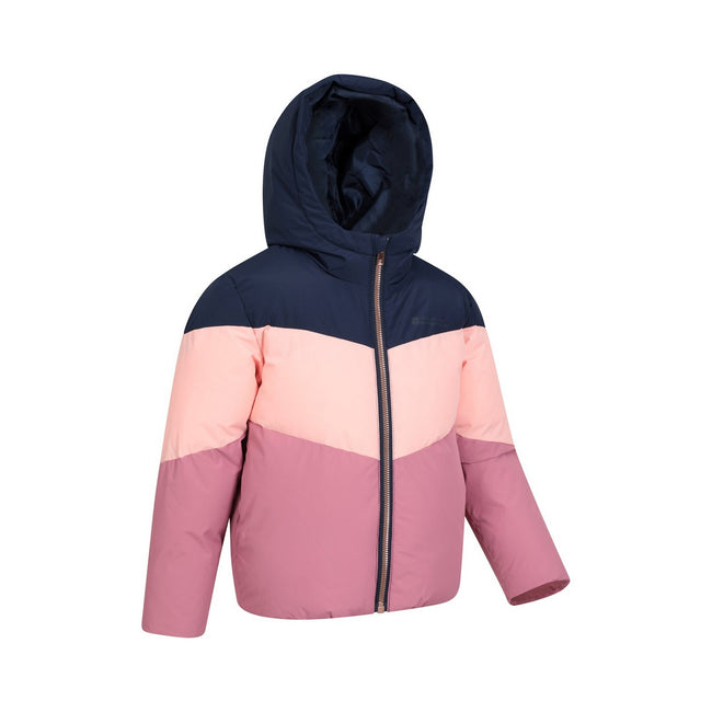 Pink - Side - Mountain Warehouse Childrens-Kids Arashi Padded Jacket