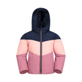 Pink - Front - Mountain Warehouse Childrens-Kids Arashi Padded Jacket