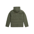 Green - Back - Animal Mens Gunnar Quilted Recycled Jacket