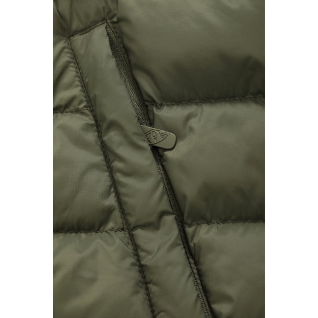 Green - Lifestyle - Animal Mens Gunnar Quilted Recycled Jacket