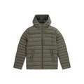 Green - Front - Animal Mens Gunnar Quilted Recycled Jacket
