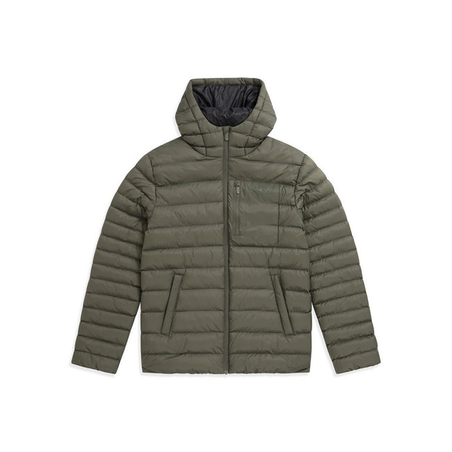 Green - Front - Animal Mens Gunnar Quilted Recycled Jacket