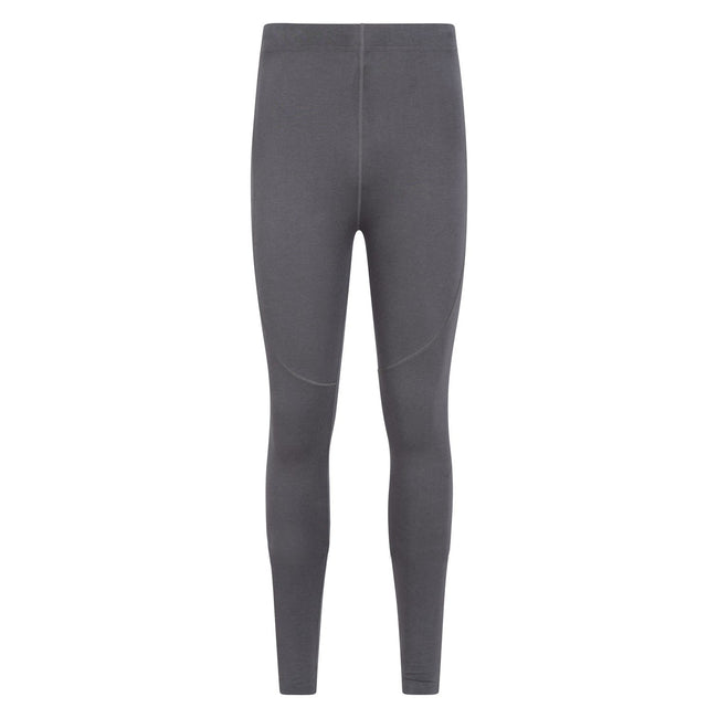 Gray - Front - Mountain Warehouse Mens Ascend Bamboo Base Layer Bottoms