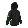 Gray - Side - Mountain Warehouse Childrens-Kids Raptor Snow Ski Jacket