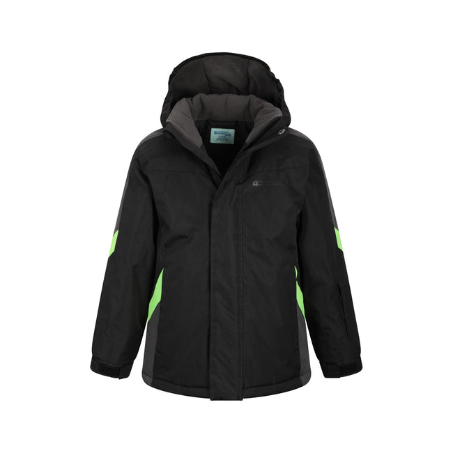Gray - Pack Shot - Mountain Warehouse Childrens-Kids Raptor Snow Ski Jacket