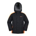 Black - Front - Mountain Warehouse Childrens-Kids Raptor Snow Ski Jacket