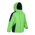 Green - Side - Mountain Warehouse Childrens-Kids Raptor Snow Ski Jacket