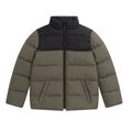 Green - Front - Animal Childrens-Kids Explore Quilted Recycled Jacket