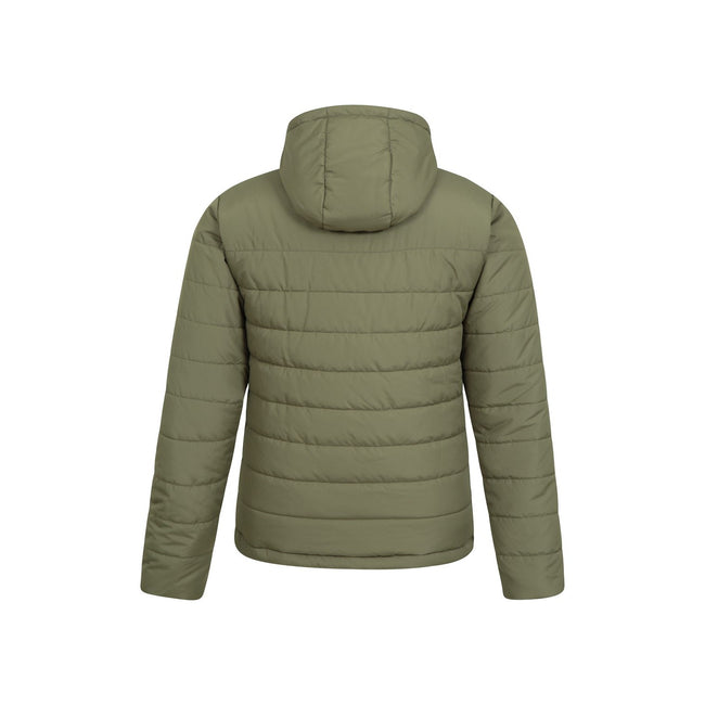 Green - Back - Mountain Warehouse Mens Shambala Padded Jacket